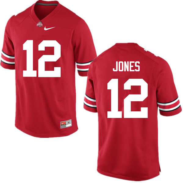 Ohio State Buckeyes #12 Cardale Jones College Football Jerseys Game-Red